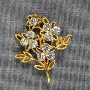 Rhinestone Brooch